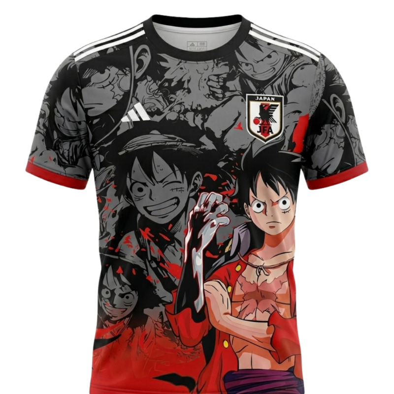 Jersey Japon One Piece Black-Red Edition