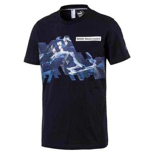 BMW T-shirt, Puma BMW Logo Graphic, Blue, 2017