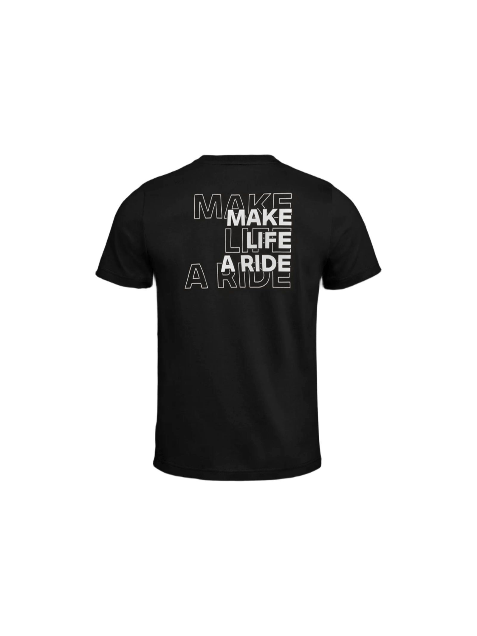 Make Life a Ride logo T-shirt - Image 3